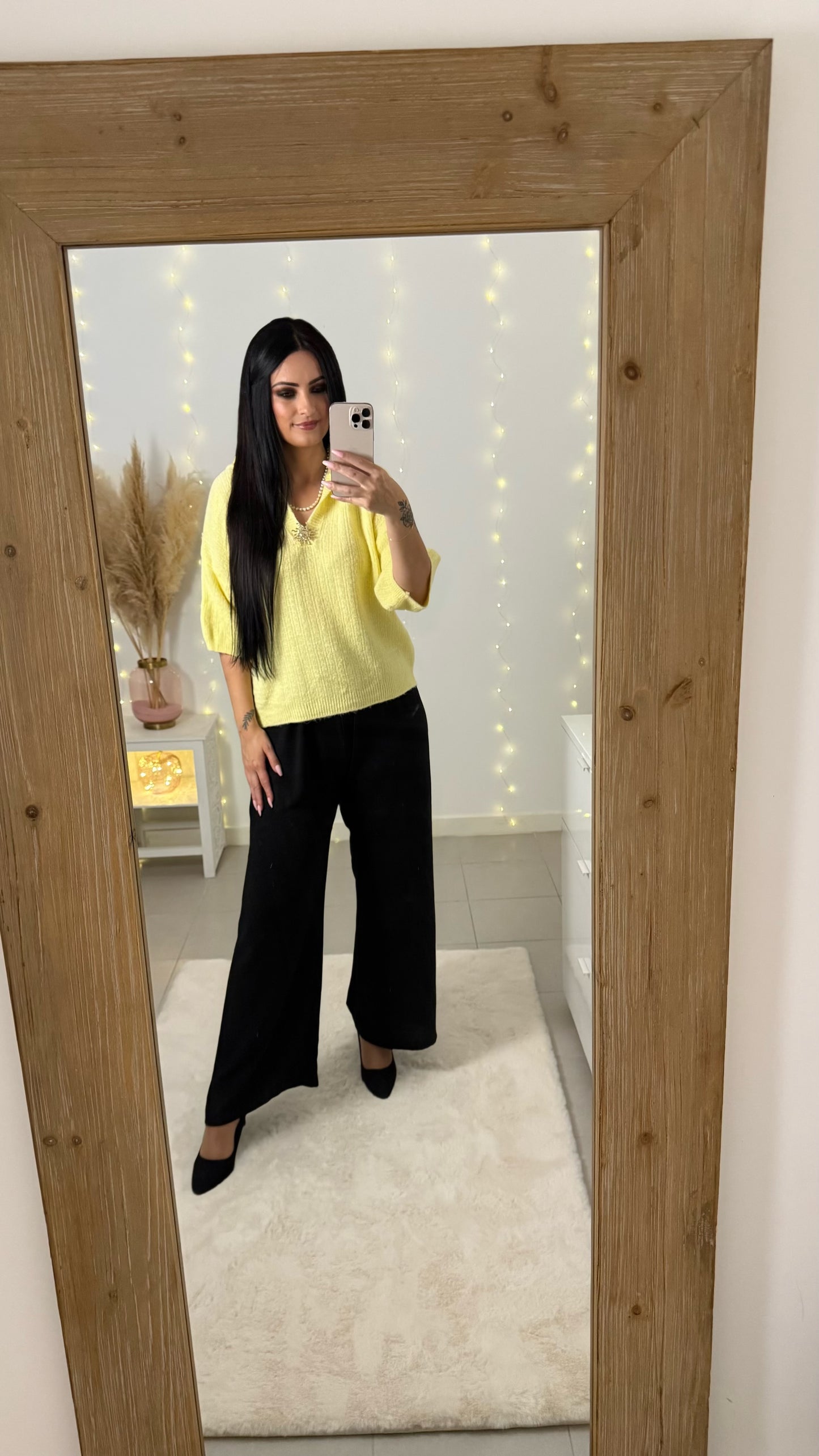 Pull Tania jaune