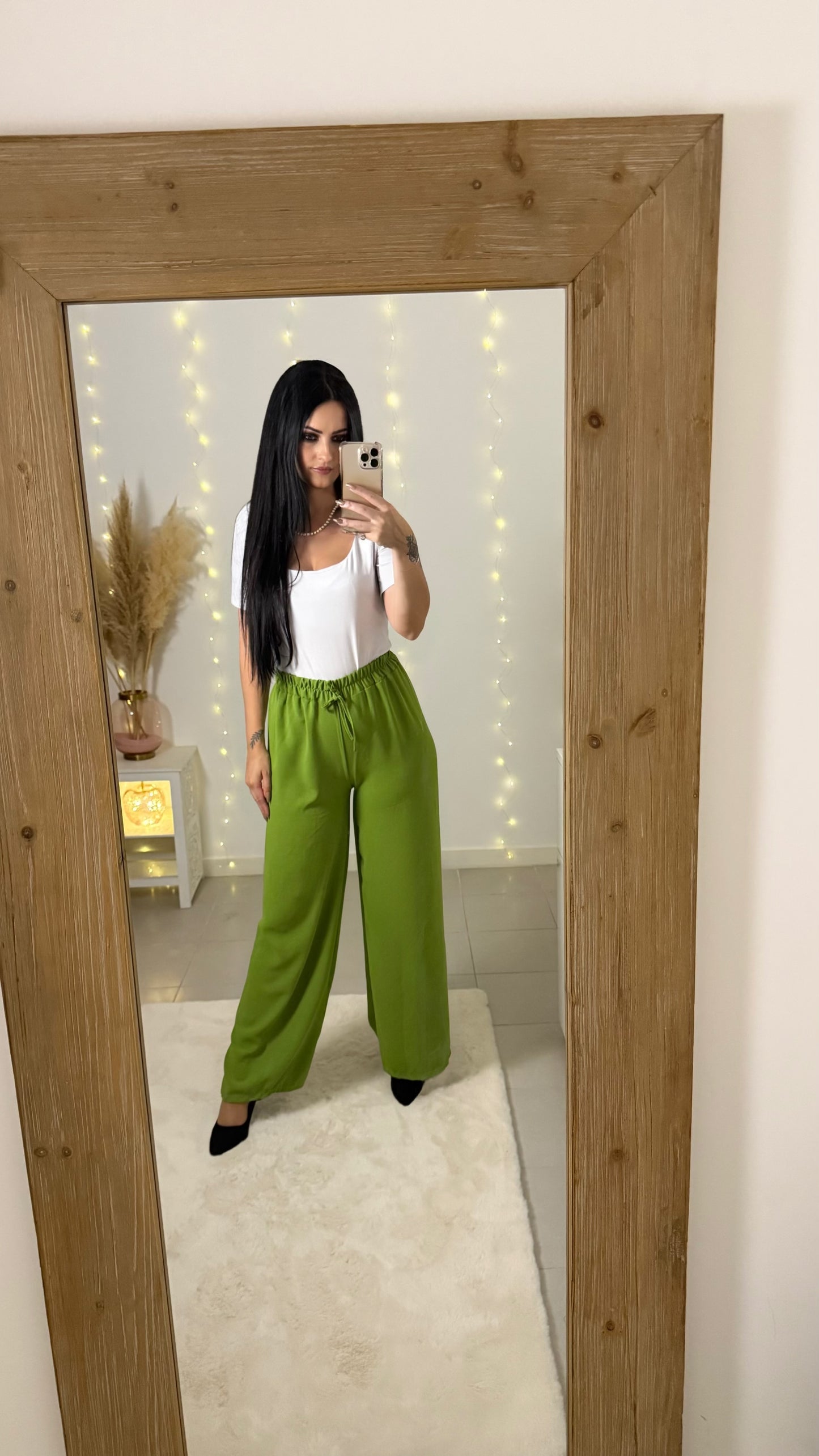 Pantalon Tina vert
