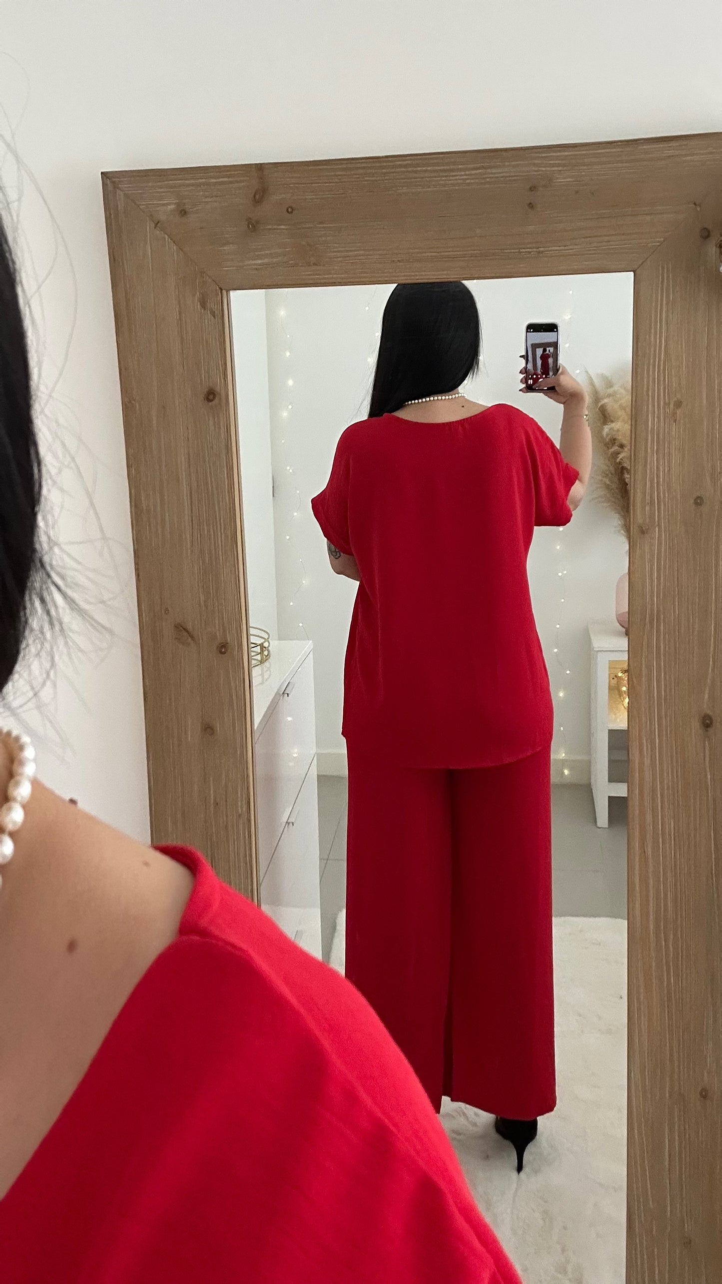 Ensemble Holly rouge
