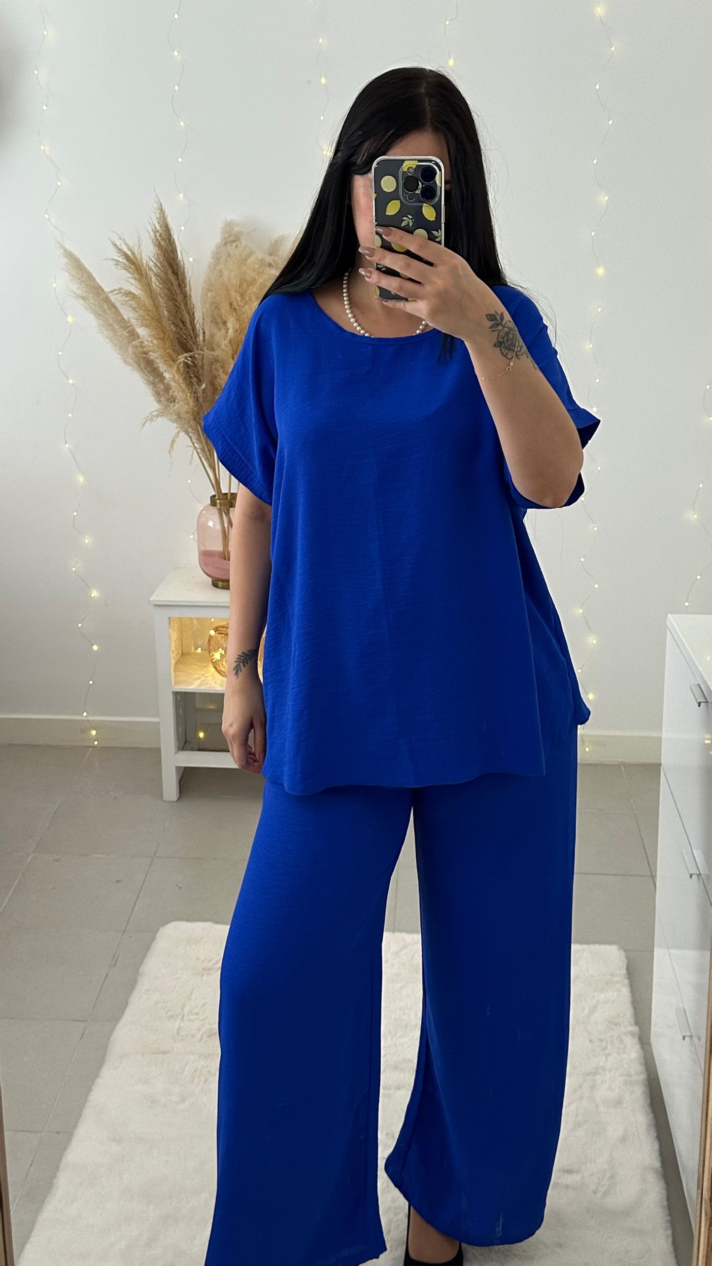 Ensemble Holly bleu