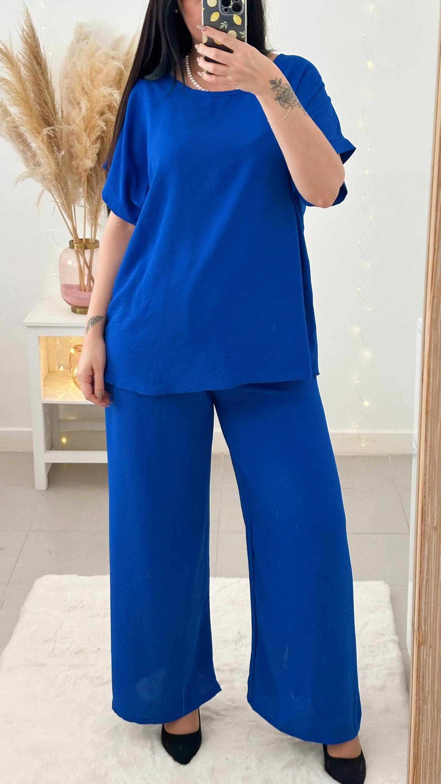 Ensemble Holly bleu