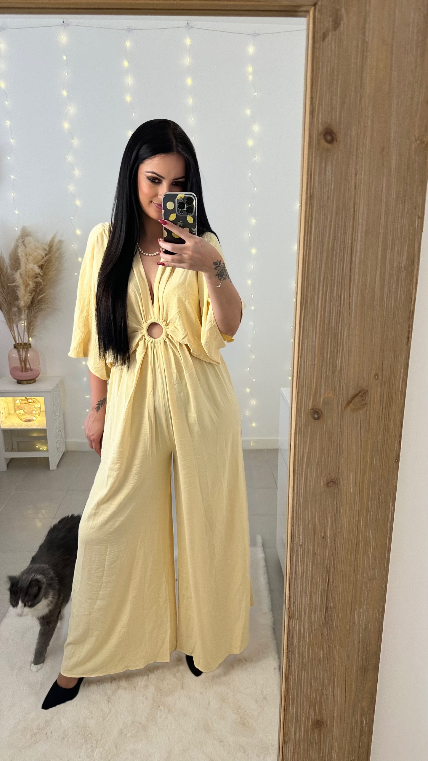 Combinaison Tiana jaune
