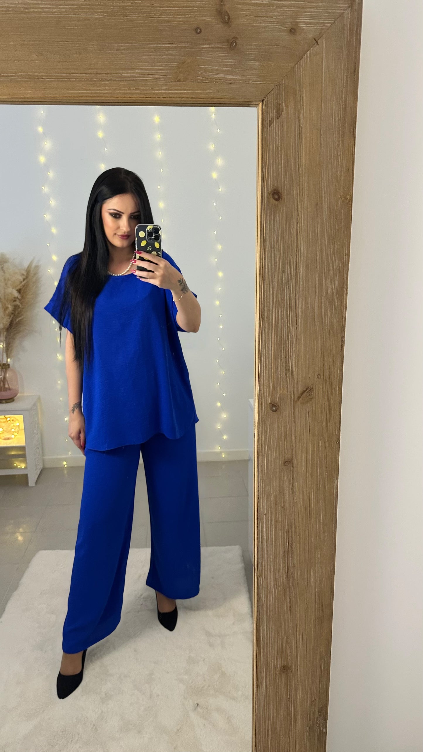 Ensemble Holly bleu