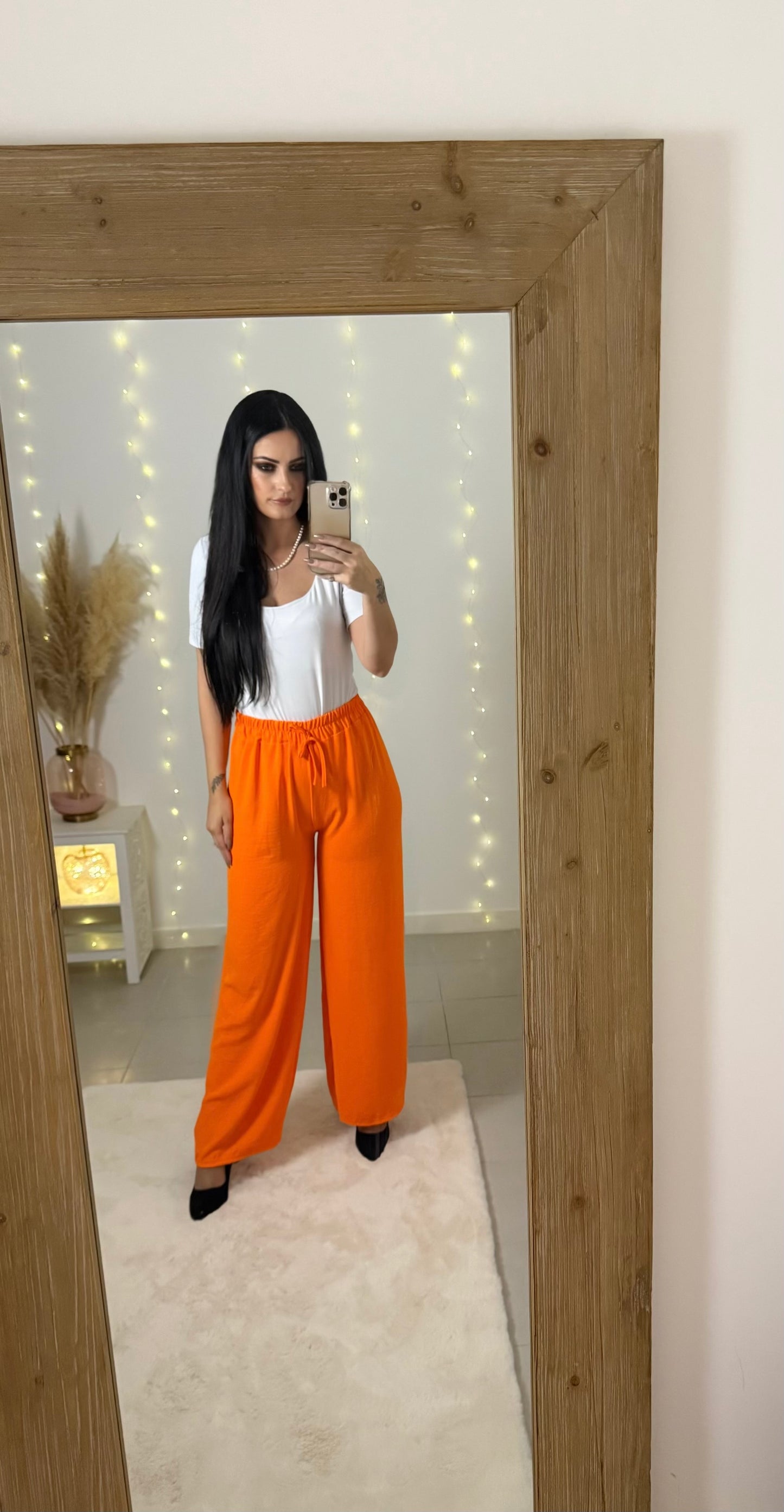 Pantalon Tina orange