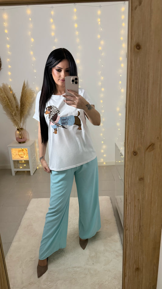 T-shirt coton - Happy Puppy