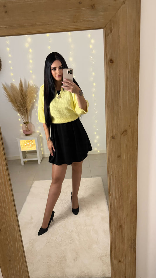 Pull Tania jaune
