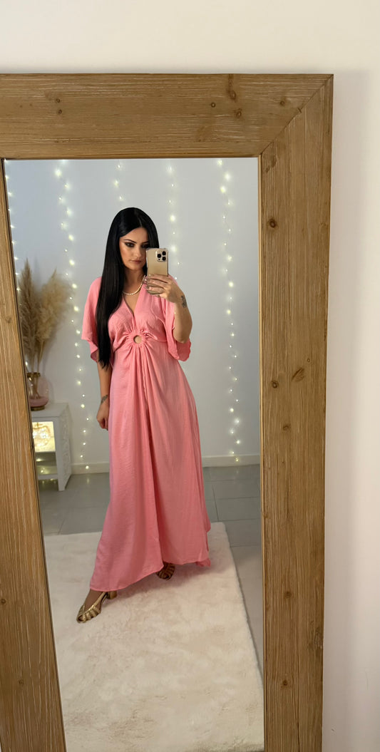 Robe Cassandre rose