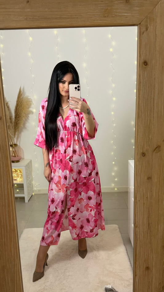 Robe Lylia - motif fleuri