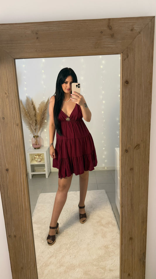 Robe Soleil ☀️ bordeaux